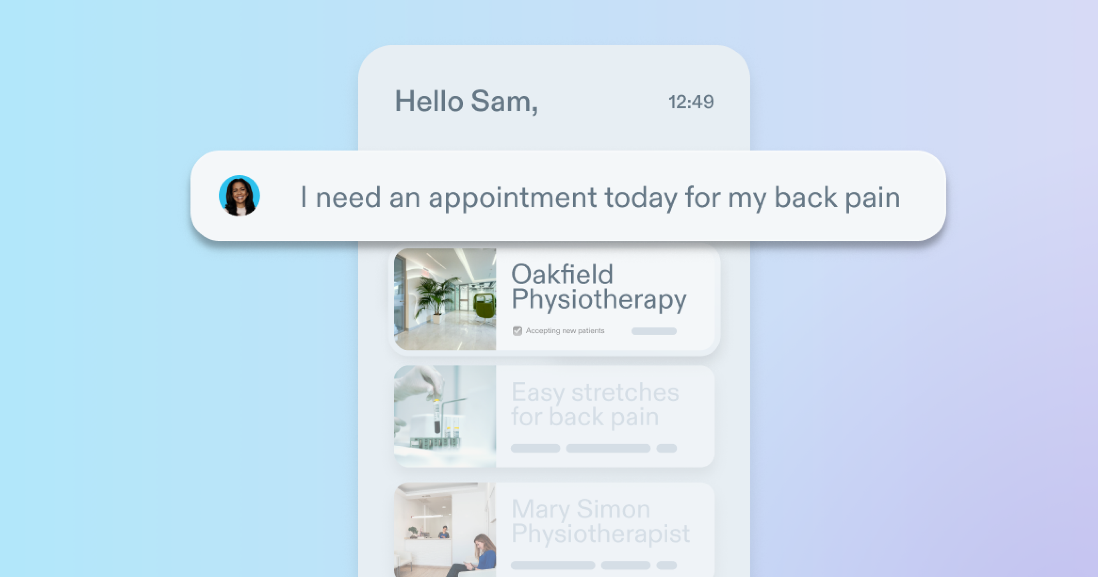 How natural language input enhances health search